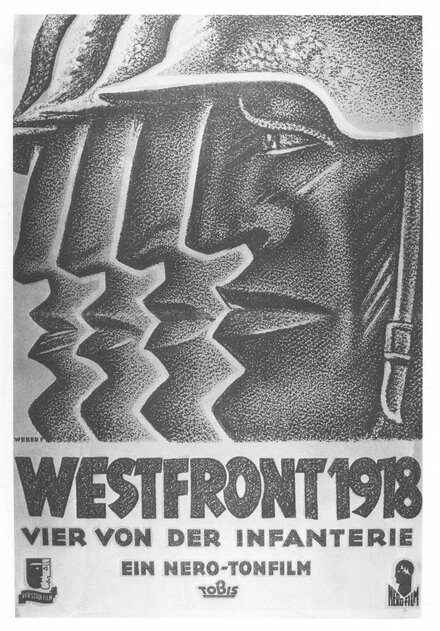 Постер Западный фронт, 1918 год 1930