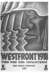 Западный фронт, 1918 год 1930 постер