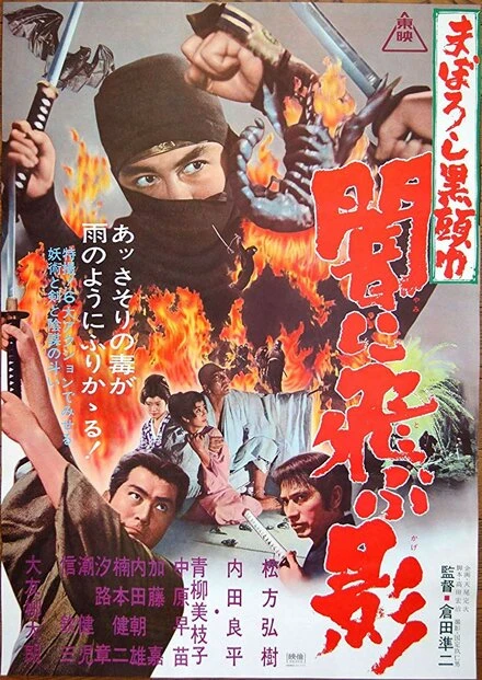Постер Черный ниндзя 1967