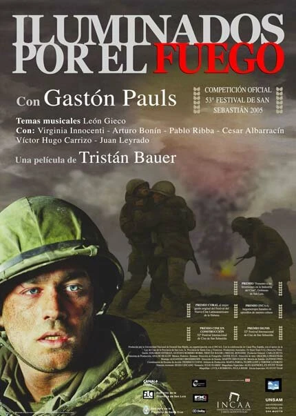 Постер Освещенные огнем 2005