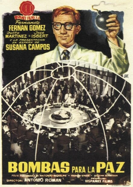 Постер Бомбы во имя мира 1959