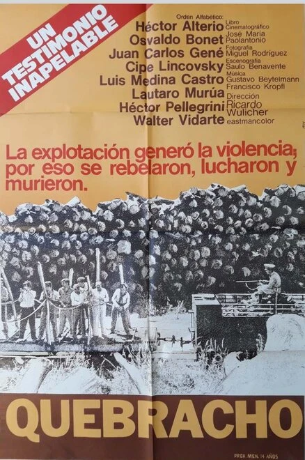 Постер Квебрахо 1974