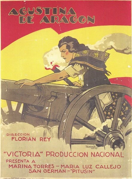 Постер Агустина Арагонская 1929