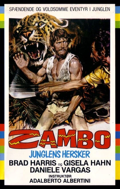 Постер Дзамбо, хозяин леса 1972