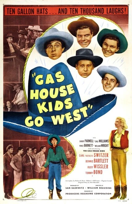 Постер Gas House Kids Go West