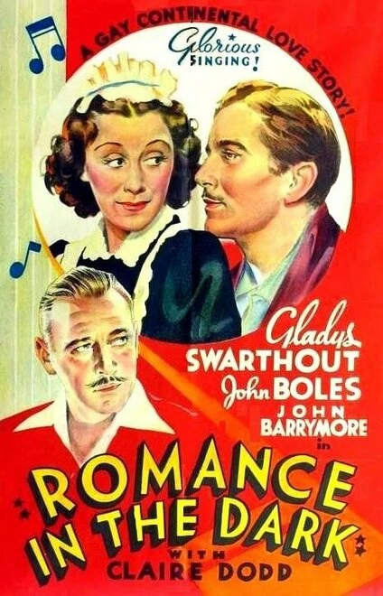 Постер Романс в темноте 1938