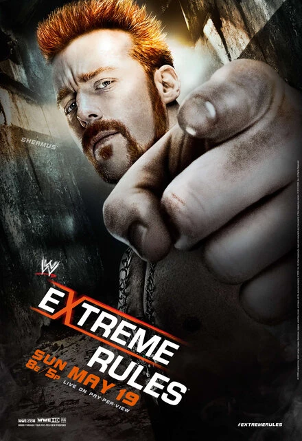 Постер WWE Экстремальные правила 2013