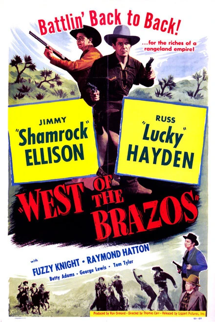 Постер West of the Brazos