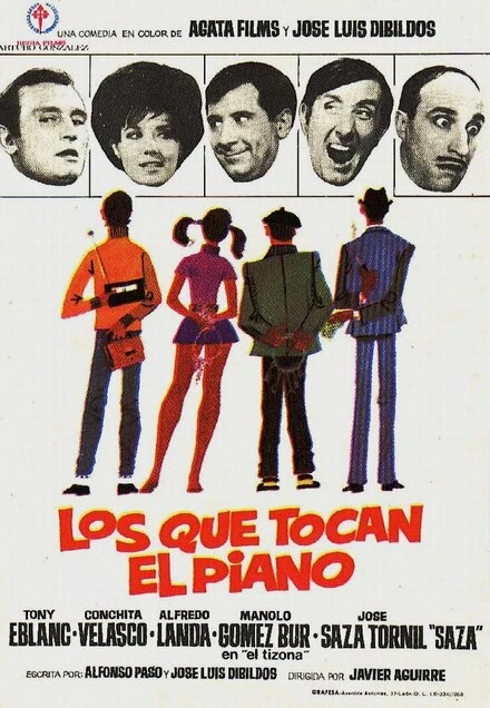 Постер Los que tocan el piano