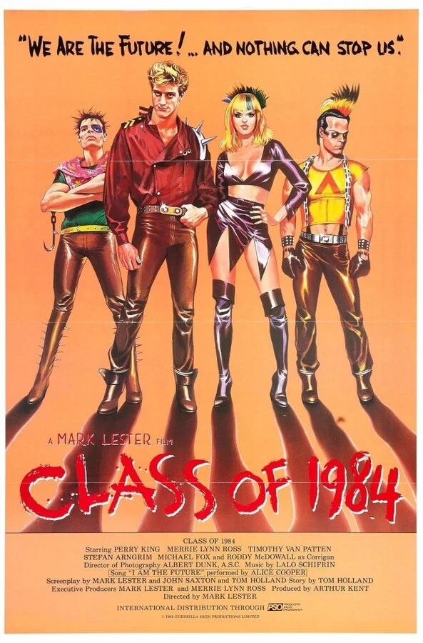 Постер Класс 1984 1982