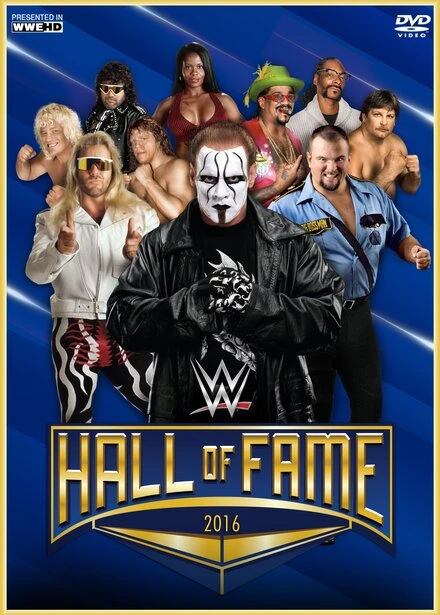 Постер WWE Зал славы 2016