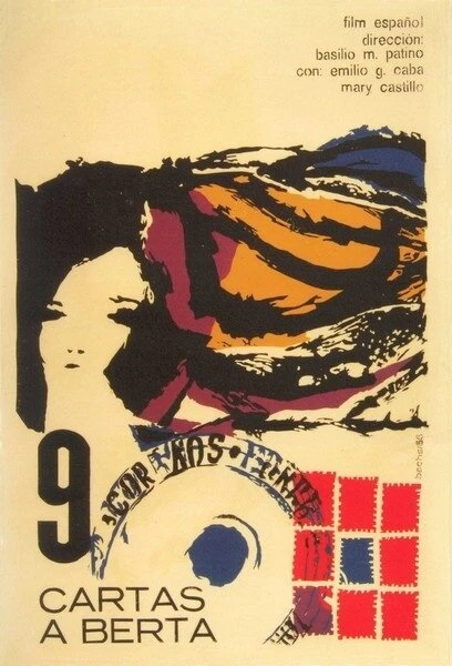 Постер Девять писем к Берте 1966