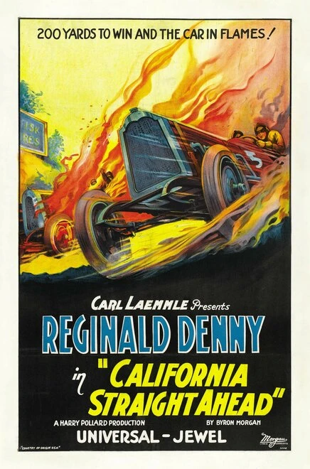 Постер California Straight Ahead