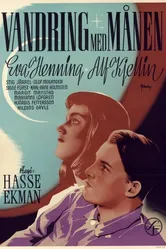 Vandring med månen постер