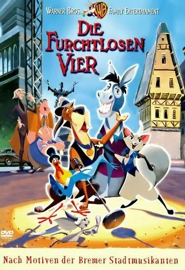 Постер Бременские музыканты: Бесстрашная четверка 1997