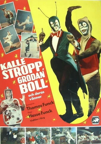 Постер Kalle Stropp, Grodan Boll och deras vänner
