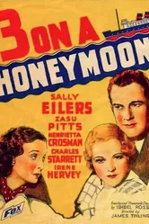 Three on a Honeymoon 1934 постер
