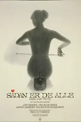 Sådan er de alle постер