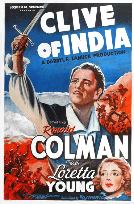 Постер Клив из Индии 1935