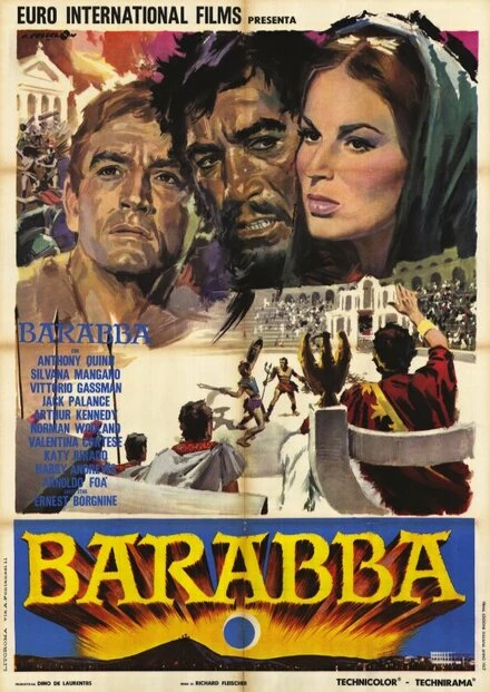 Постер Разбойник Варавва 1961