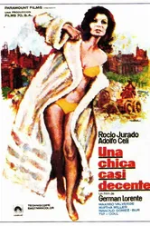 Очень красивая девушка 1971 постер