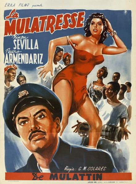 Постер Мулатка 1954