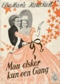 Постер Man elsker kun en gang