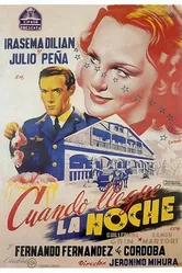 Cuando llegue la noche постер