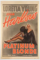 Платиновая блондинка 1931 постер