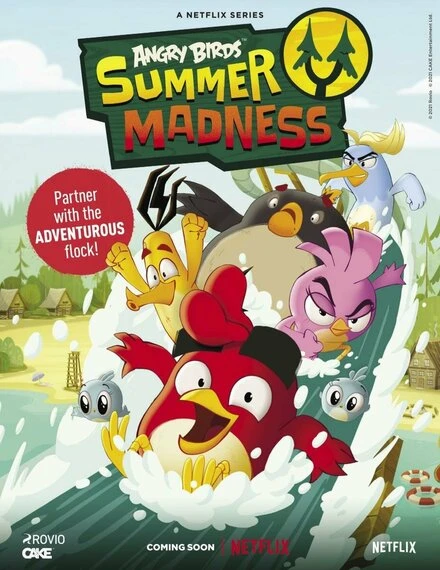 Постер Angry Birds: Летнее безумие 2022
