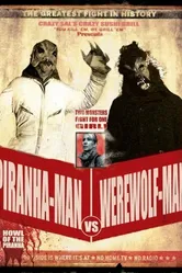 Человек-волк против человека-пираньи: Вой пираньи 2010 постер