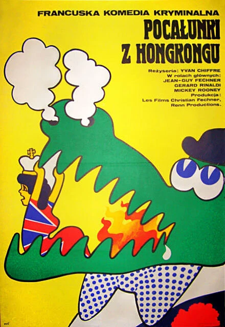 Постер Шарло в Гонконге 1975