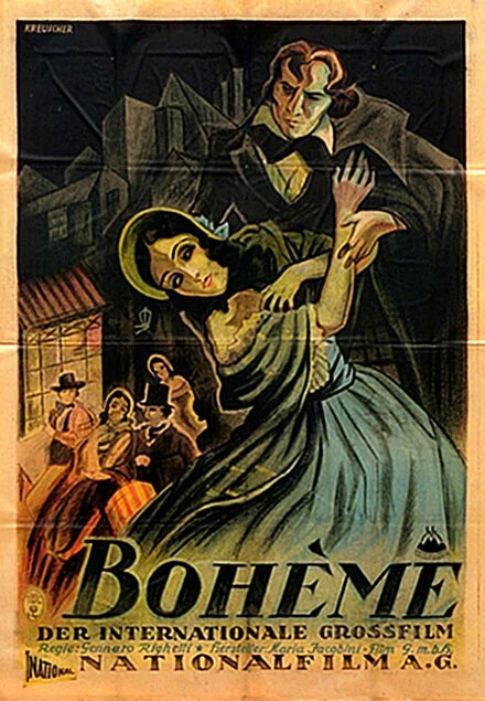 Постер Жизнь богемы 1923