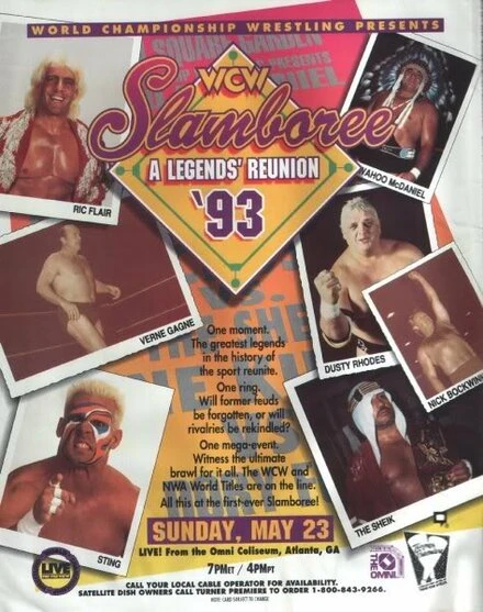 Постер WCW Слэмбори 1993