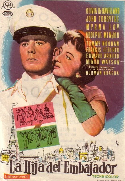 Постер Дочь посла 1956