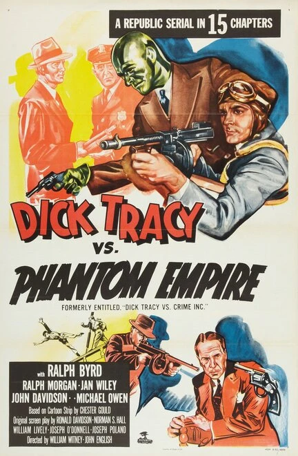 Постер Дик Трейси против корпорации «Преступность» 1941