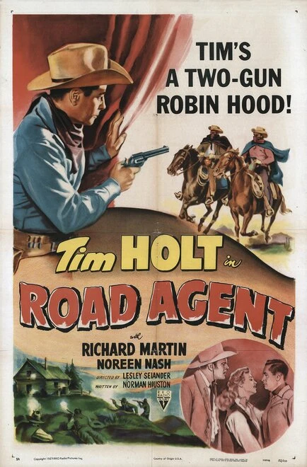 Постер Road Agent 1952
