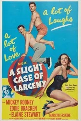 A Slight Case of Larceny постер