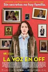 La voz en off постер