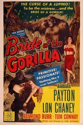 Невеста гориллы 1951 постер