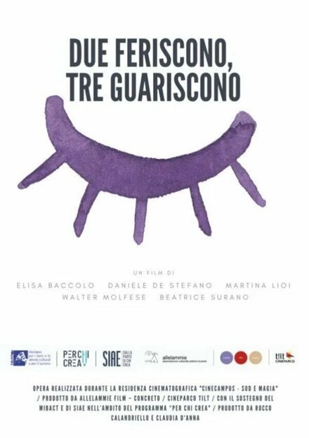 Постер Due feriscono, tre guariscono