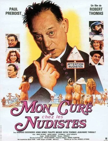 Постер Кюре и нудисты 1982