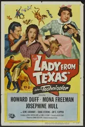 The Lady from Texas постер