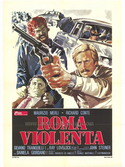 Постер Жестокий Рим 1975
