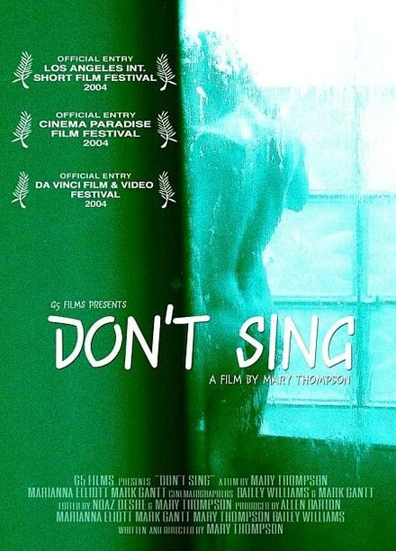 Постер Don't Sing 2004