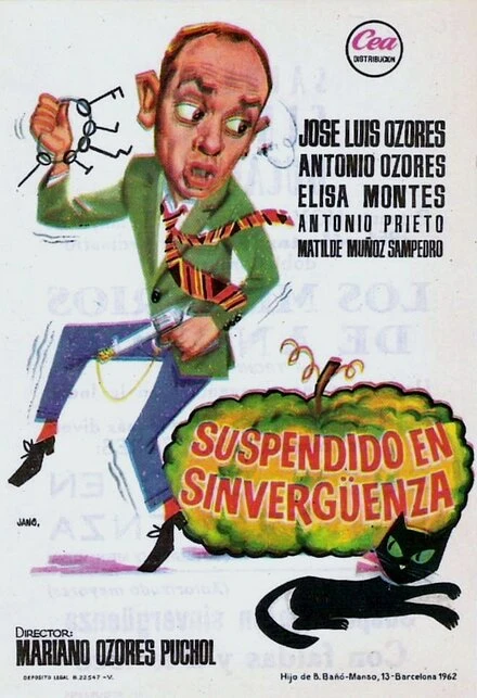 Постер Suspendido en sinvergüenza