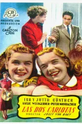 Проделки близнецов 1950 постер