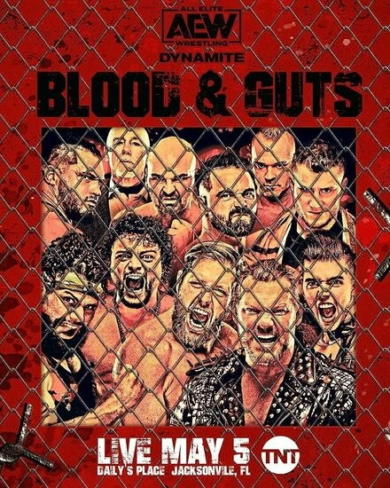 Постер All Elite Wrestling: Blood and Guts