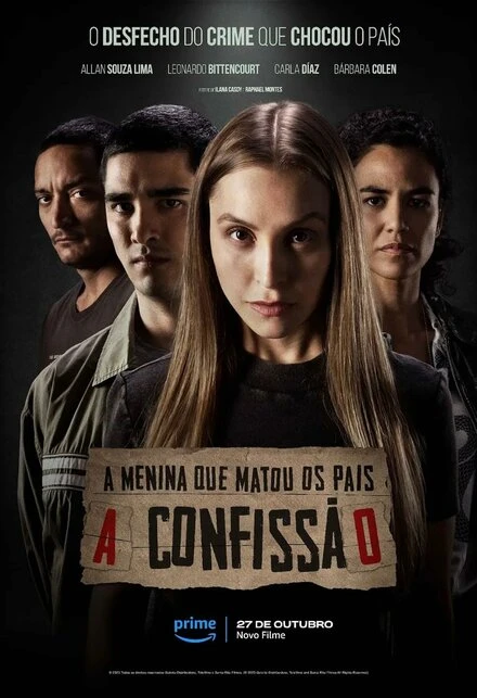 Постер A Menina que Matou os Pais: A Confissão