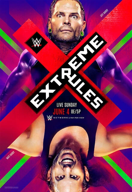 Постер WWE Экстремальные правила 2017